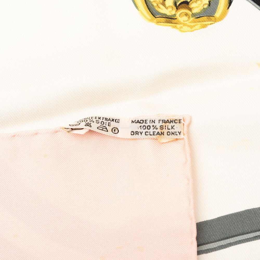 Hermes Carre 90 Brides de Gala Ceremonial Bridle Scarf/Muffler, Large Size, P... - Picture 8 of 8